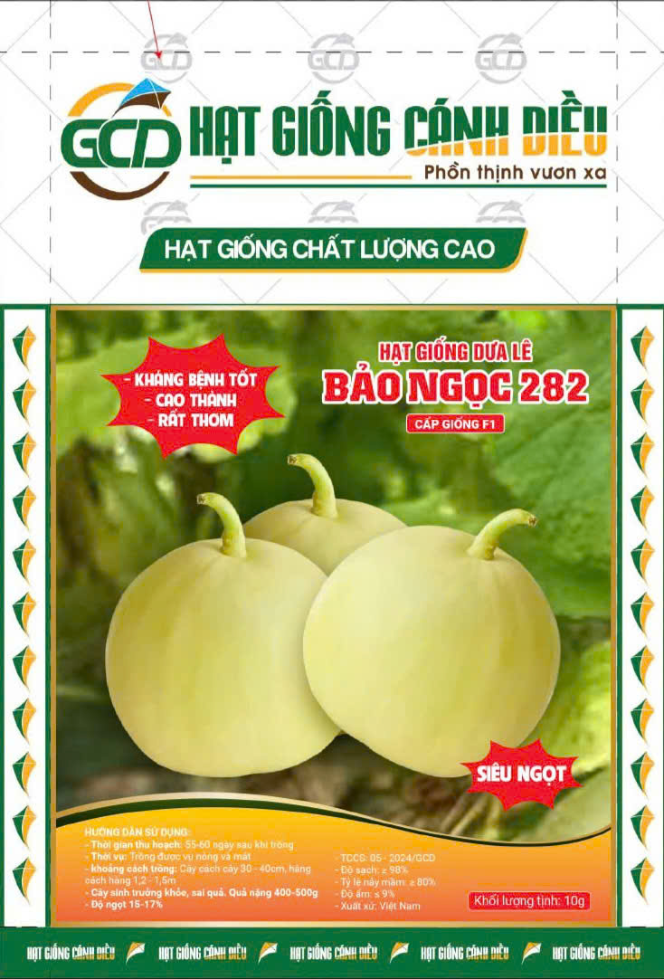 Hạt giống Dưa lê Bảo Ngọc 282